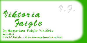 viktoria faigle business card